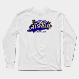Defunct Shreveport Sports Baseball Long Sleeve T-Shirt